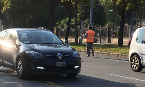 The newspaper seller