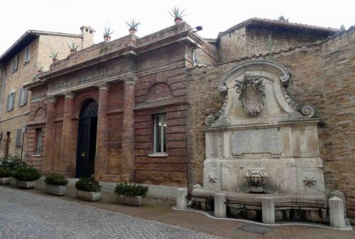 And the garden's street entrance