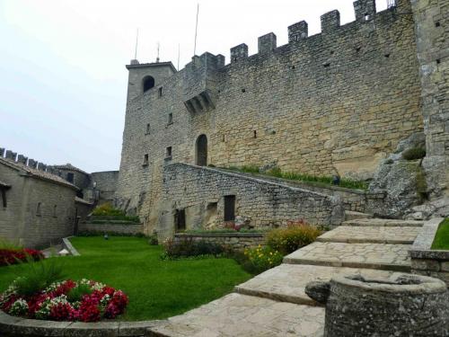 Inside the fortress walls