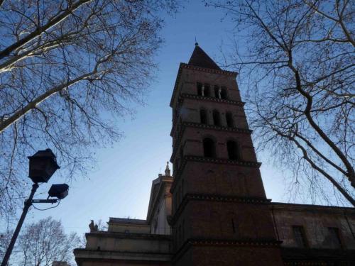 Apparently there are 45 churches in Trastevere 