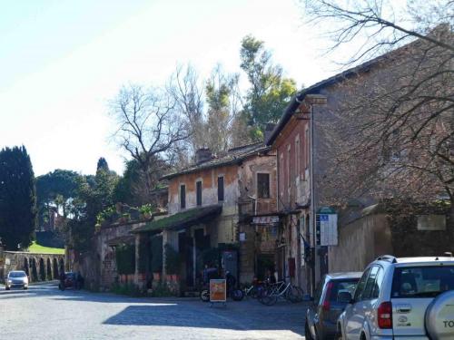 Today the start of the Via Appia Antica (the Ancient Appian Way) is about six kilometres from the centre of Rome