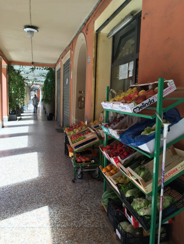 Via Saragozza, near our home