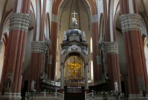 The Basilica's interior