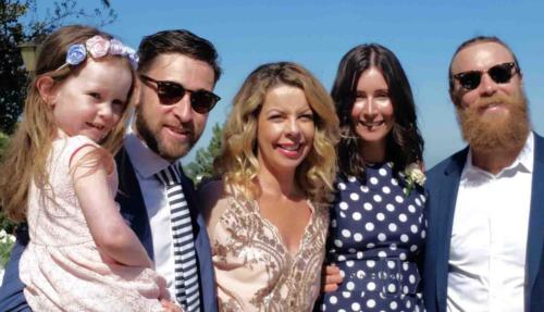 Stella, James, Kelly, Grace and Nate