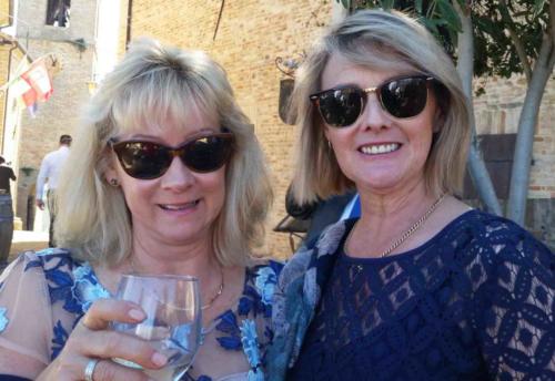 Lovely cousins, Sharon and Meredith