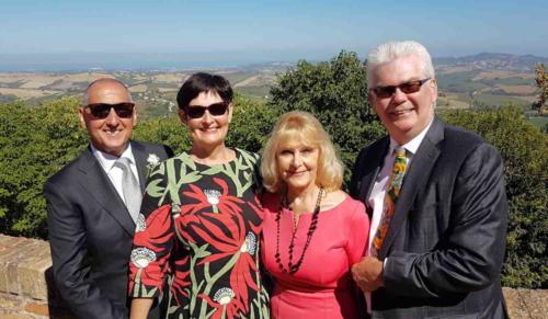 With Kerrin and Warren