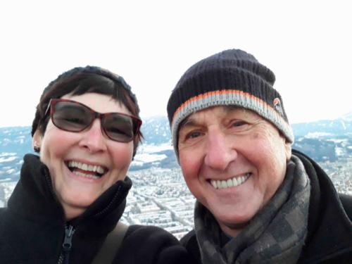 And quite a few degrees colder too - about minus 7 on this day!