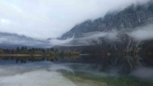 Morning at the northern end of Bohinj