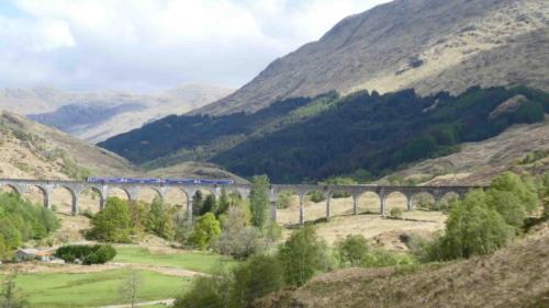 And the Glenfinnan viaduct (popular with 'Harry Potter' Hogwarts Express fans)