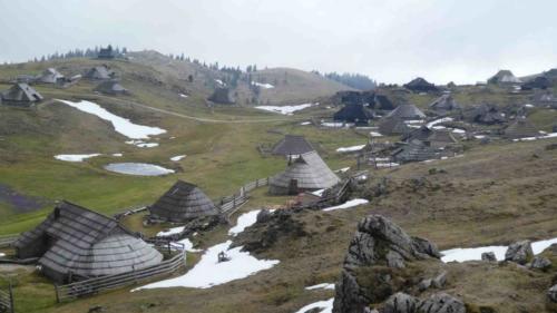 Probably less well-known is the alpine plateau, Velika Planina; it's located high in the Kamnik Alps north of Ljubljana