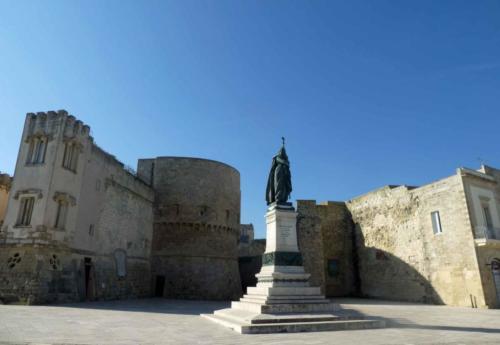 The fortified seafront town of Otranto