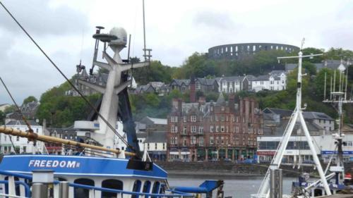 First port of call was the town of Oban on the west coast