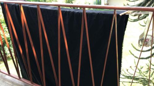 And drying in the shade (as per Babbarra's instructions) :)