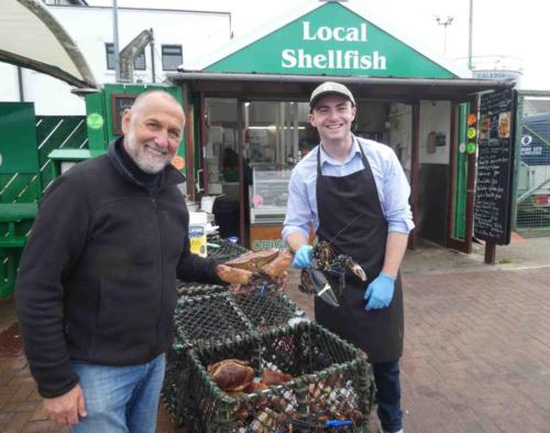 Right on the waterfront, Oban's famous 'alive, alive-O' seafood shack 
