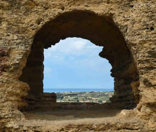 The 'Valley of the Temples' is actually a misnomer; the site is located on a plateau between two rivers overlooking the Mediterranean Sea