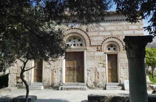 The Agora - the 'marketplace' or 'gathering place' - was the centre of life in ancient Athens