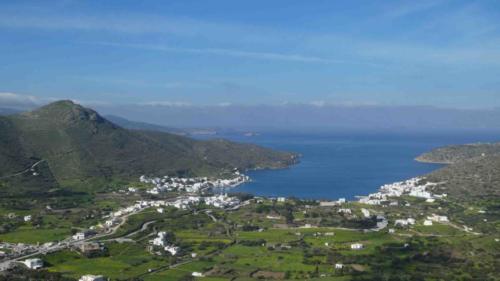 Amorgos is an island in the Small Cyclades group, east of Santorini