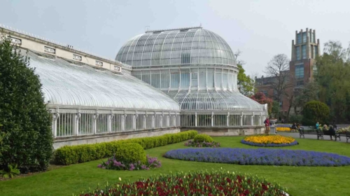 The city's Botanic Gardens were established in 1828 with the purchase of a former nursery; the aim of the Belfast Botanic and Horticultural Society was 'rational enjoyment'