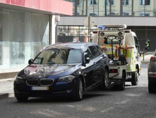 You can be certain, though, that tram will always triumph (this driver would have recovered his car with a brand new ding and scratch along the side)