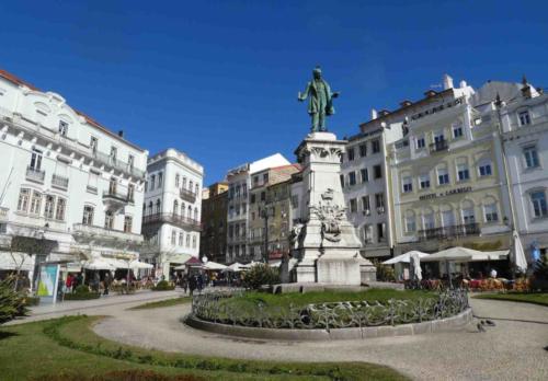 The major centre of Coimbra - as the old saying goes 'Coimbra is where we study'