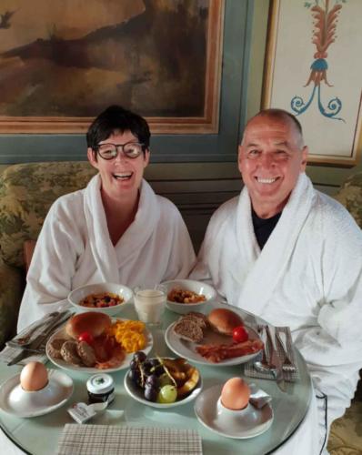 The pre-wedding breakfast