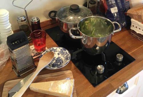 Though it did require a bit of magic to conjure up meals in that tiny kitchen