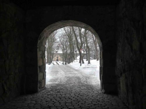 In the grounds of Akershus Castle, a fortress built in the 13th century to  protect the royal residence  