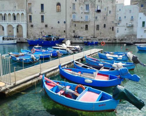 Monopoli's fishing harbour