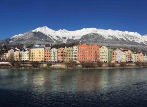 Innsbruck is located on the Inn River