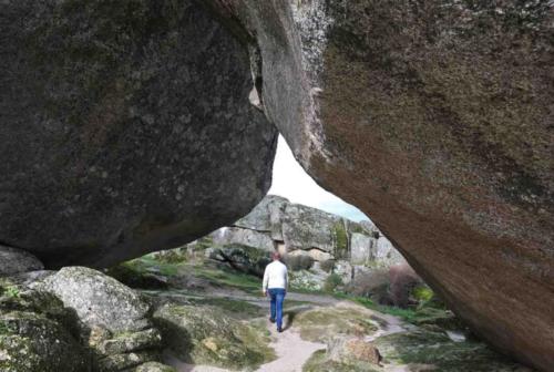 These giant boulders are known as the 'Balancing Rocks'