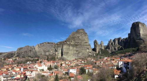 The area was first settled in the 11th century when monks began living in caves in the rocks