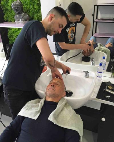 Intermission. Just time for a bit of birthday pampering before the sightseeing program continued