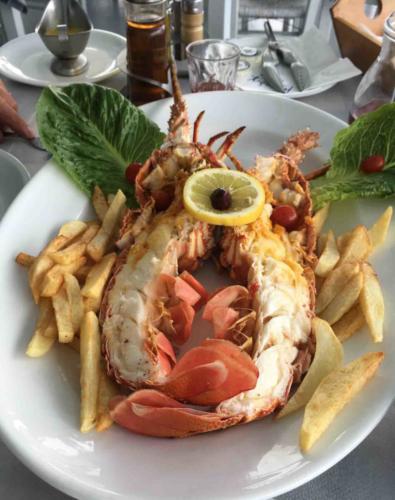 On this day it was lobster :)