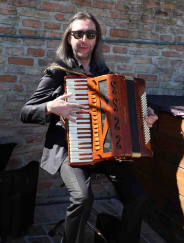 The great musician, Massimo Tagliata