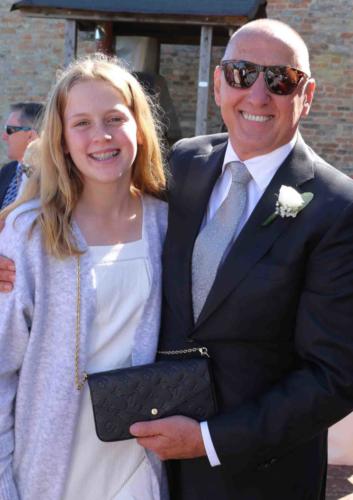 We were very lucky to share our wedding day with Lily's 13th birthday (proudly displaying her special gift from Mum and Dad)