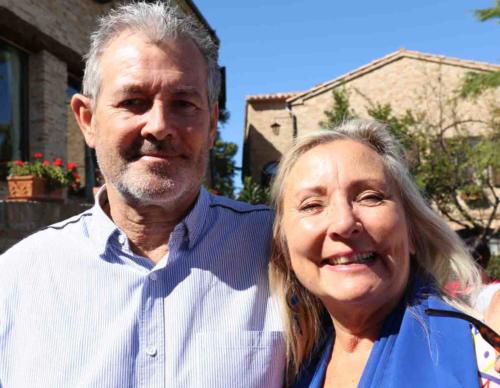 Glenn and Marion, my brother and his wife