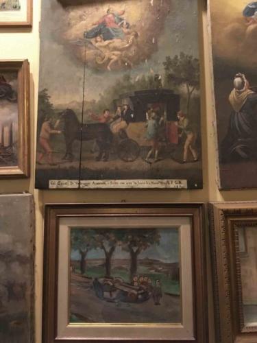 Some dating back to the 1800's, the dedications tell stories of survival from floods, fires,  shipwrecks, trainwrecks, earthquakes, car accidents and even the armed robbery of a coach