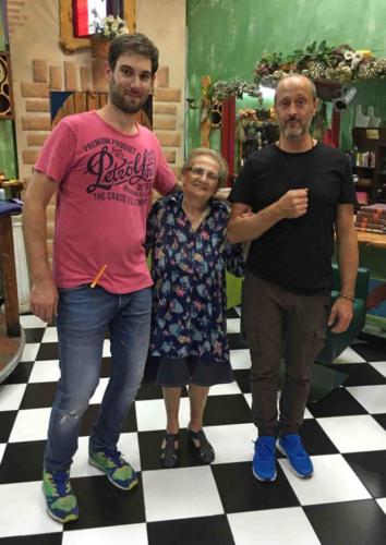 And here's the woman who, with her husband, began and built a successful business that has employed three generations of her family and is still going strong after 60 years. Brilliant!