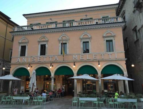 Tucked away in another corner is the historic Cafe Meletti