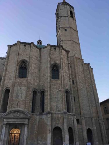 The church was consecrated in 1371 after a construction timeframe of about 130 years 