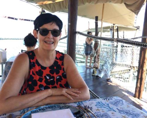 With severe limitations of space and resources, the restaurant offers a set menu - many courses of very fresh seafood