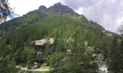 Another day, another beautiful walk in the Italian Alps; our goal on this day was the Rifugio Pastore at Alpe Pile (1575m)