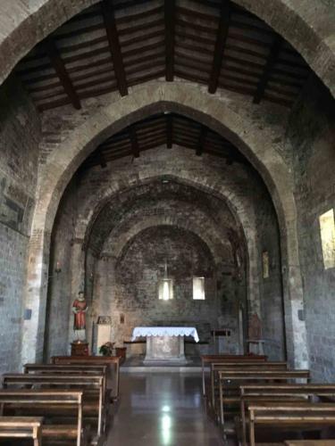 Legend has it that the bells of this church rang out of their own accord at the moment of St Francis' death on 3 October 1226