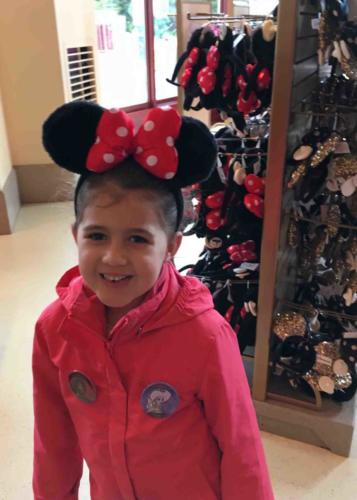 And Minnie Mouse ears 