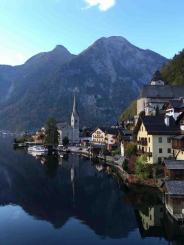Our next stop was Hallstatt, Austria's -  and possibly Europe's - oldest continuously-inhabited village