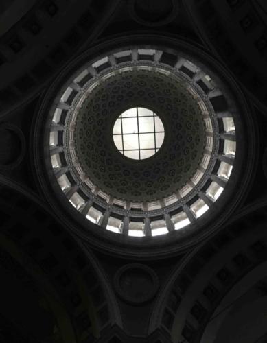 The cupola of the nearby Basilica of San Gaudenzio was also designed by Antonelli