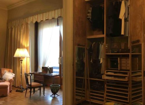 Everything in the house (except the paintings) is exactly as it was when the family lived here - furniture, books, clothing - everything