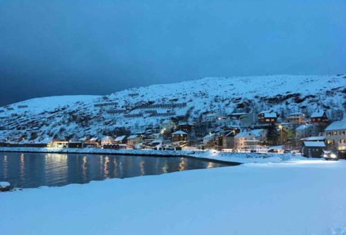 Hammerfest fun facts: the town was the first urban settlement in Northern Europe to get electric street lights (1891); two  local merchants had seen the electric demonstrated at a fair in Paris and decided their home town should have it