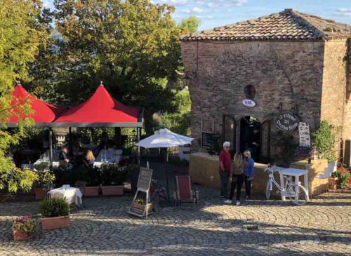 The village bar, venue for lunch on our first afternoon