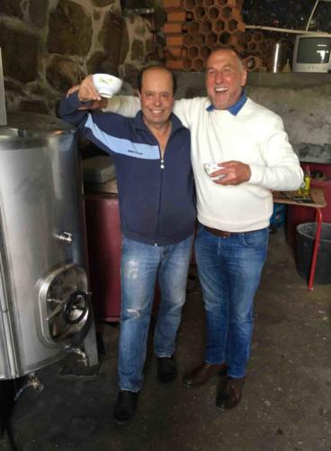 Our lovely host, Adèrito